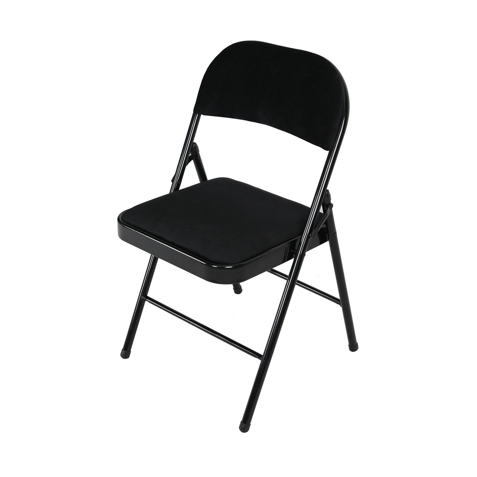 HTI-Living Klappstuhl Klappstuhl Wedigo Velvet Schwarz (Stück, 1 St), Gäste günstig online kaufen