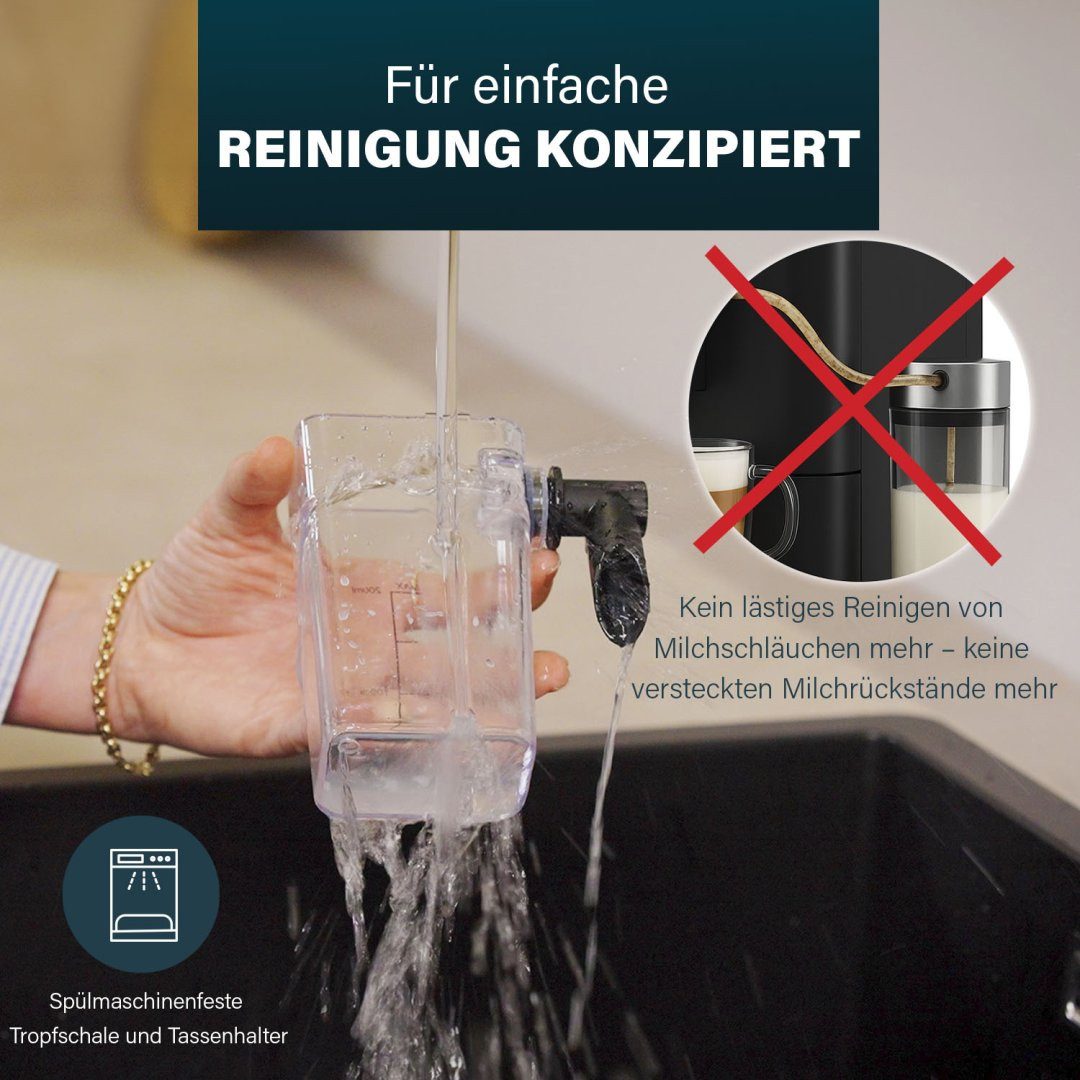 PRINCESS Kapselmaschine 249455, Kompatibel mit Nespresso-Kapseln und ähnlichen Formaten, 20 bar