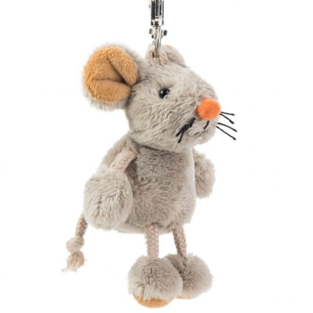 Schaffer® Kuscheltier Schaffer Schlüsselanhänger Maus Eddi 10 cm
