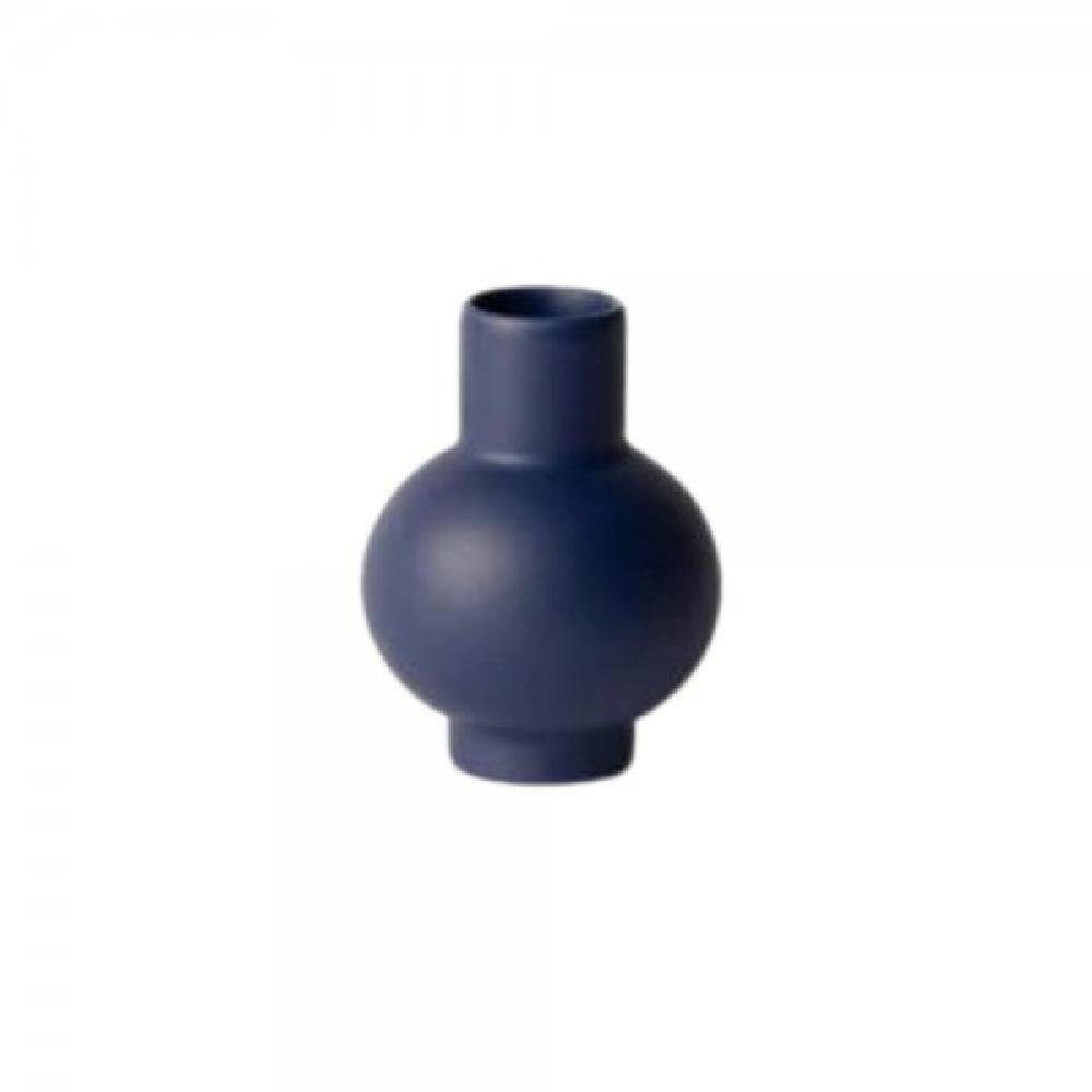 Raawii Dekovase Vase Strøm (Mini) Ceramic Blue