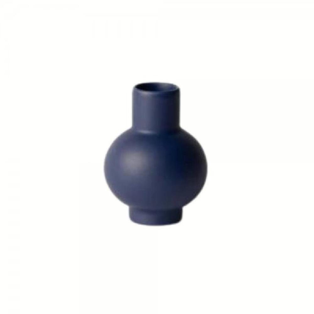 Dekovase Blue Strøm Vase Ceramic Raawii (Mini)