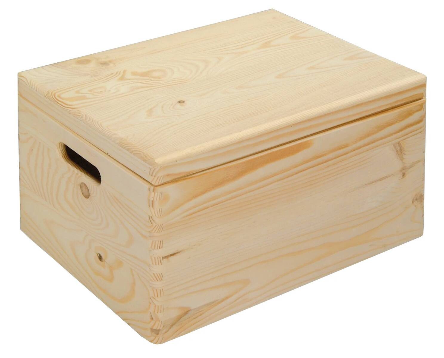 KESPER® Aufbewahrungsbox Aufbewahrungskiste mit Deckel (Einzeln, Aufbewahrungskiste mit Deckel), Robust,mit Deckel,Tragegriffe,Stapelleiste
