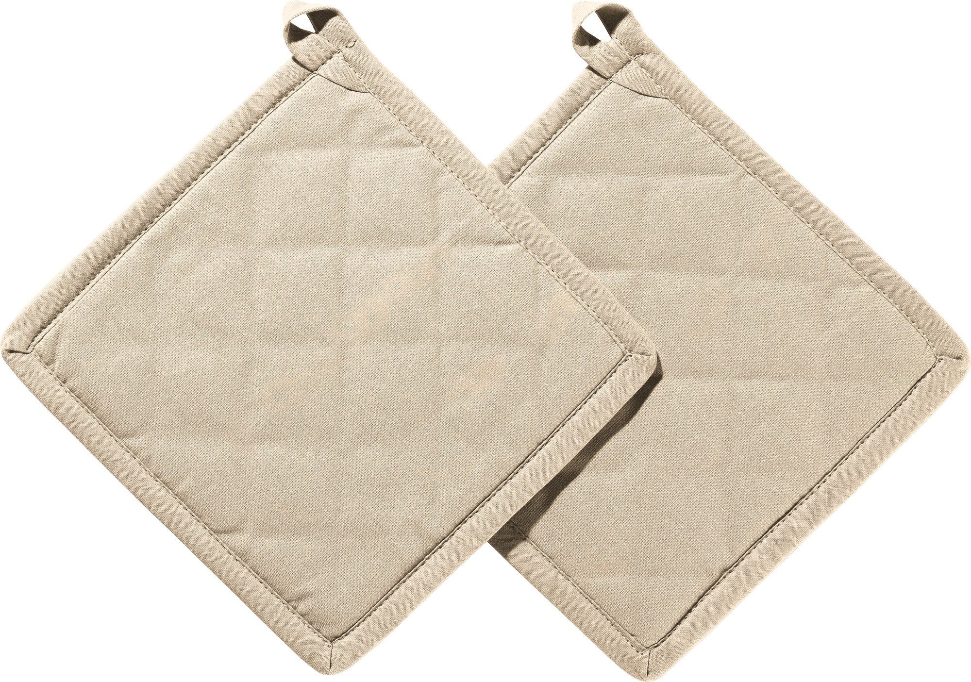 REDBEST Topflappen Topflappen "Seattle" 2er-Pack, Uni