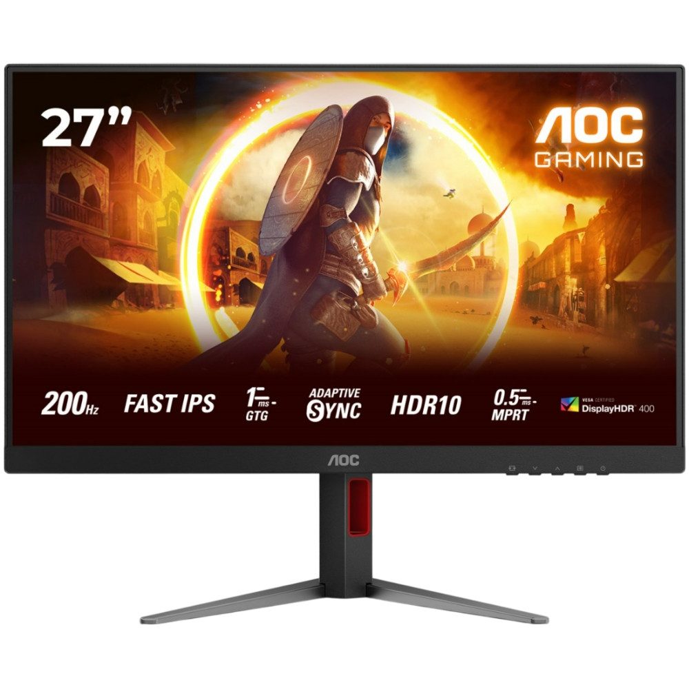 AOC 27G4HA - Gaming-Monitor - schwarz/rot Gaming-Monitor
