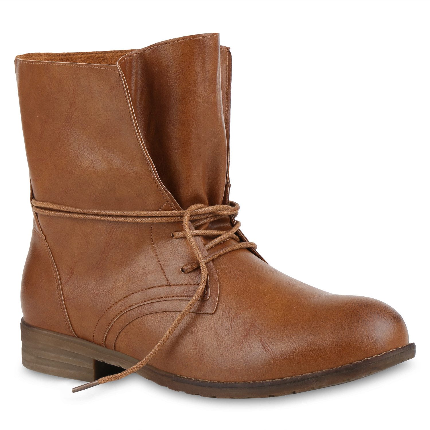 VAN HILL 71380 Schnürstiefelette Damen Stiefeletten Schnürstiefeletten Lede günstig online kaufen