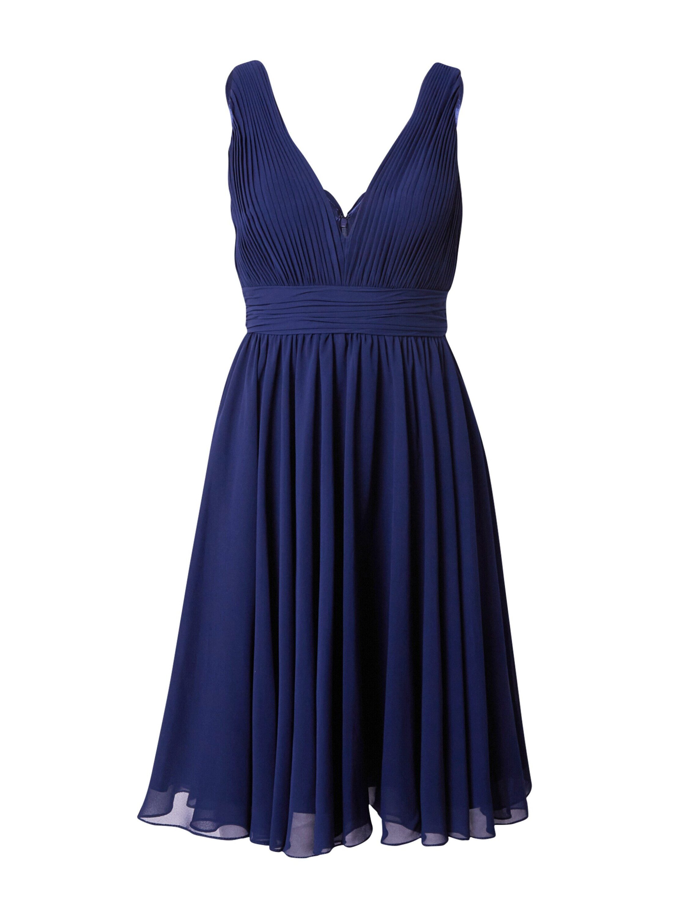 mascara Midikleid (1-tlg) Plissee