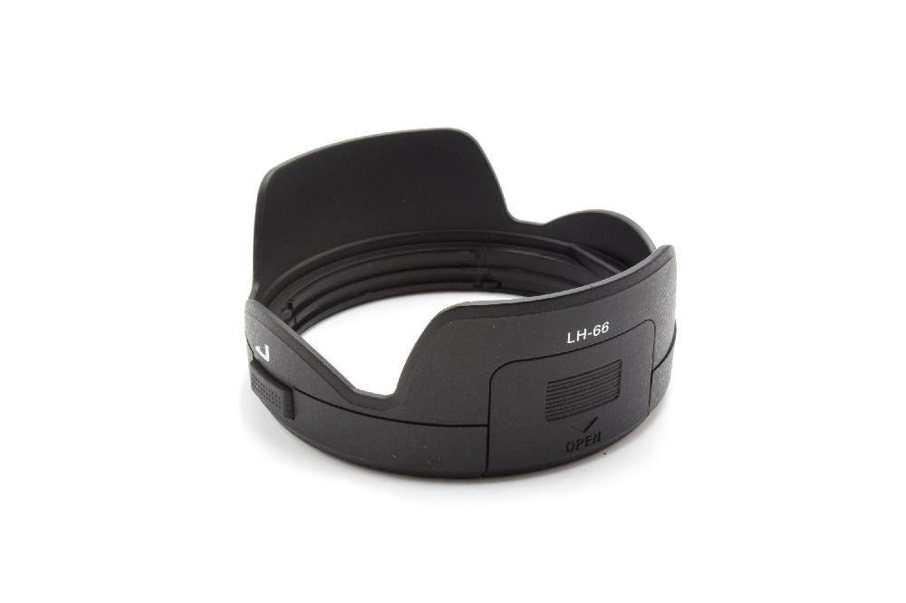 vhbw Ersatz für Olympus LH-66 für Digitalkamera / Kamera Gegenlichtblende