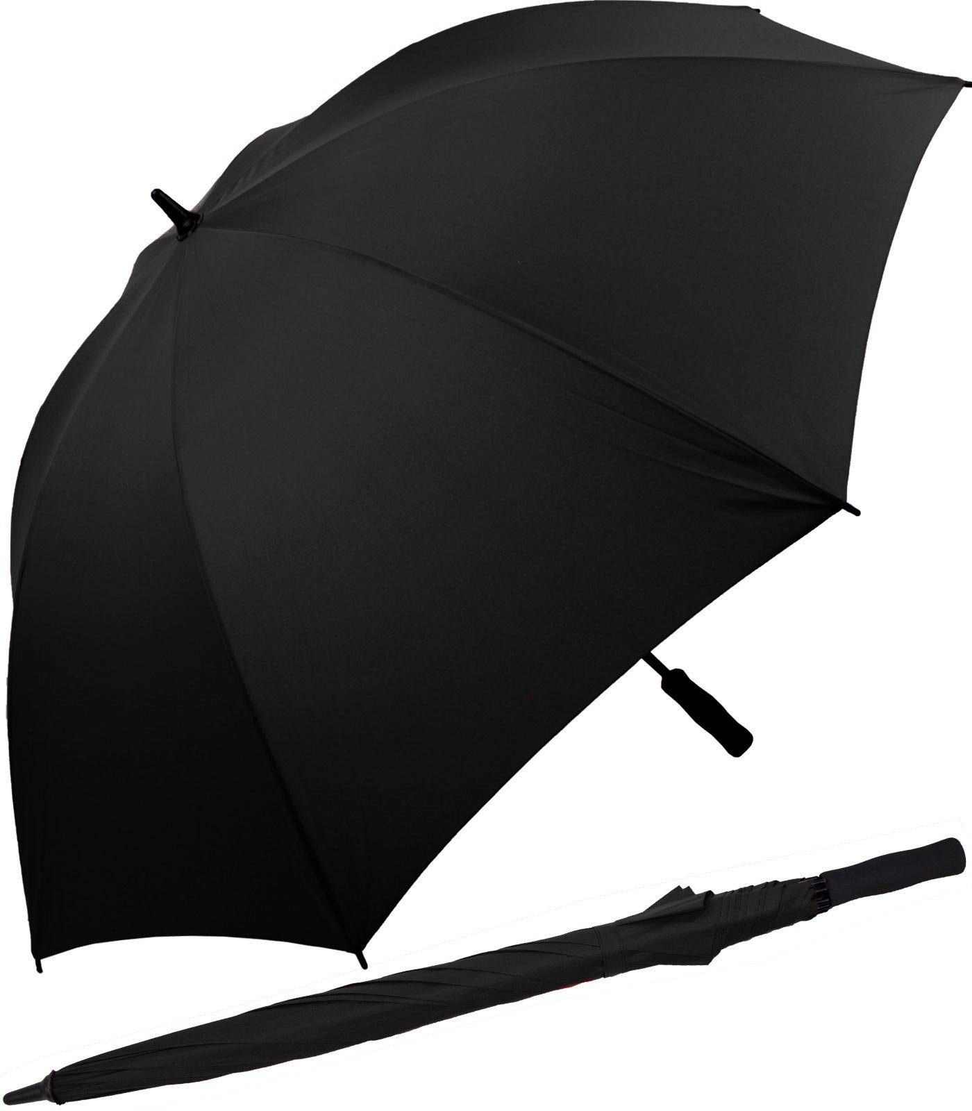 Stockregenschirm XXL 130 cm Durchmesser Golf-Partnerschirm
