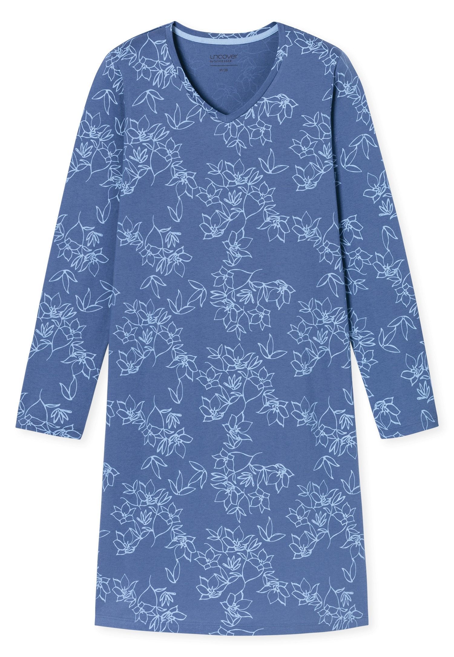 uncover by SCHIESSER Nachthemd Uncover Nightwear (0) Baumwolle, Single Jers günstig online kaufen