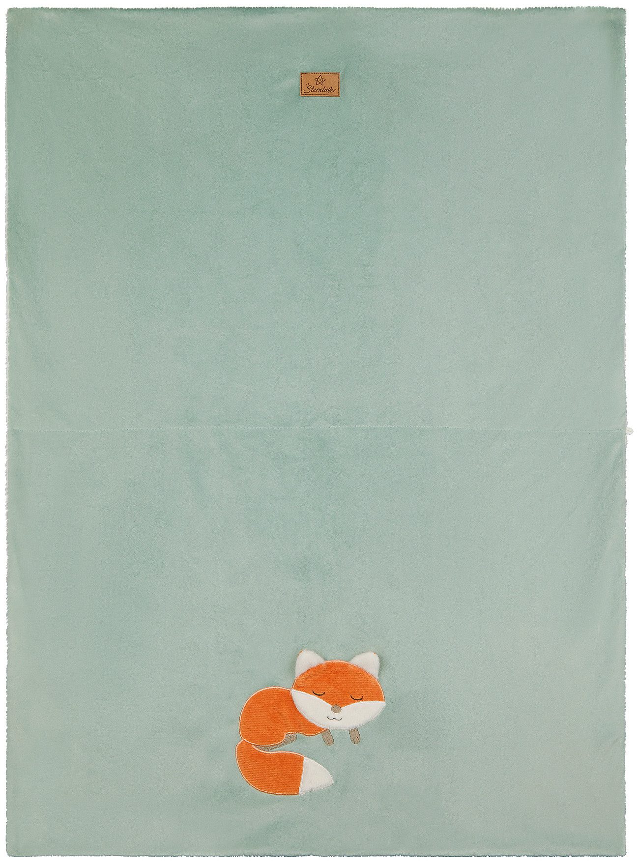 Babydecke Fuchs Filou Boa/Jersey, Sterntaler®