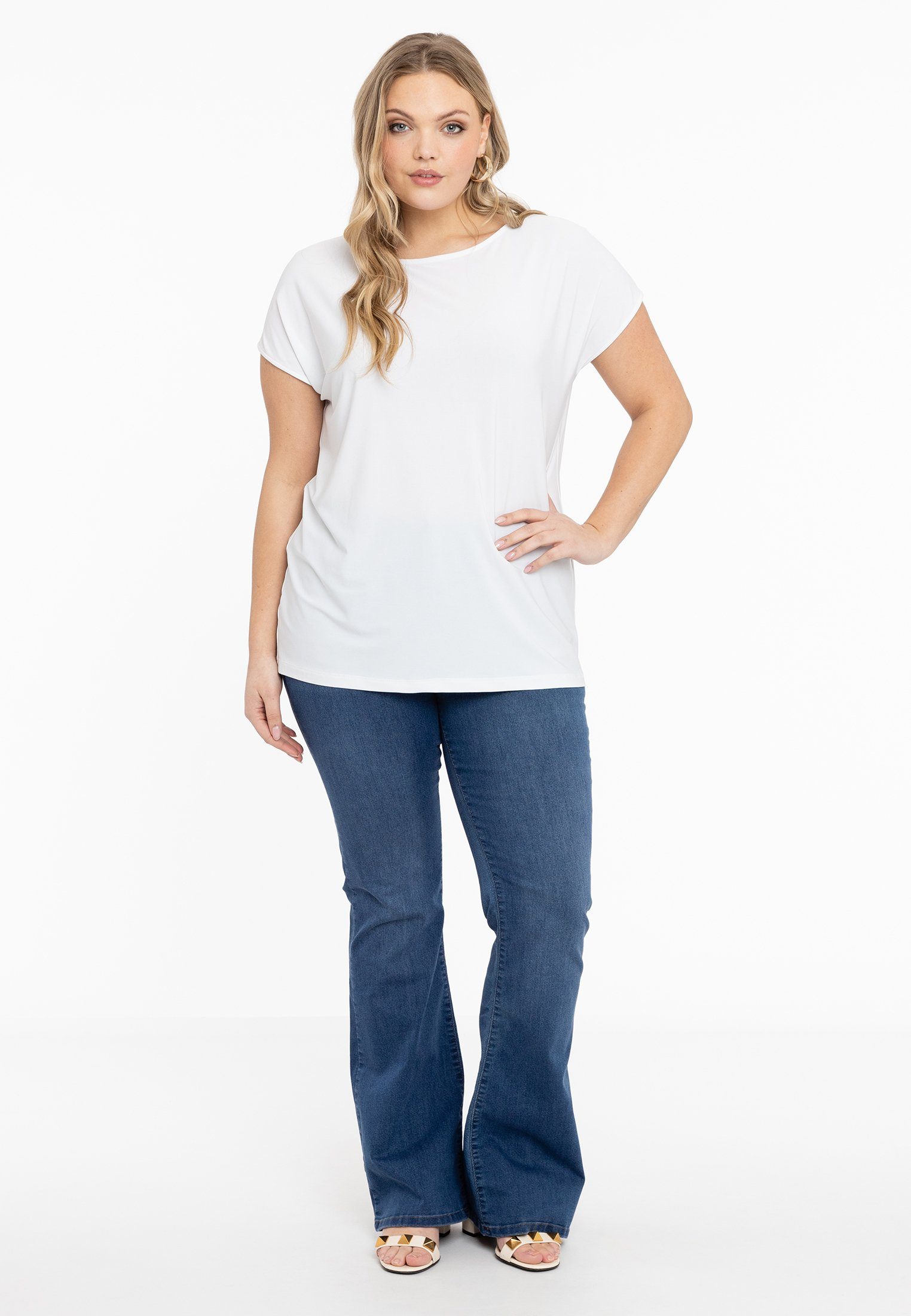 YOEK Langarmshirt Damen T-shirt Große Größen günstig online kaufen