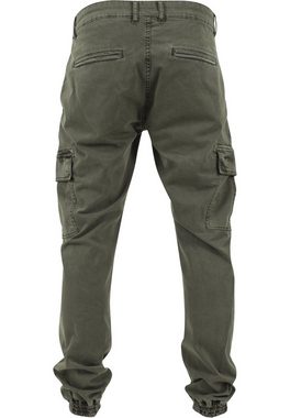 URBAN CLASSICS Cargohose Urban Classics Herren Washed Cargo Twill Jogging Pants (1-tlg)