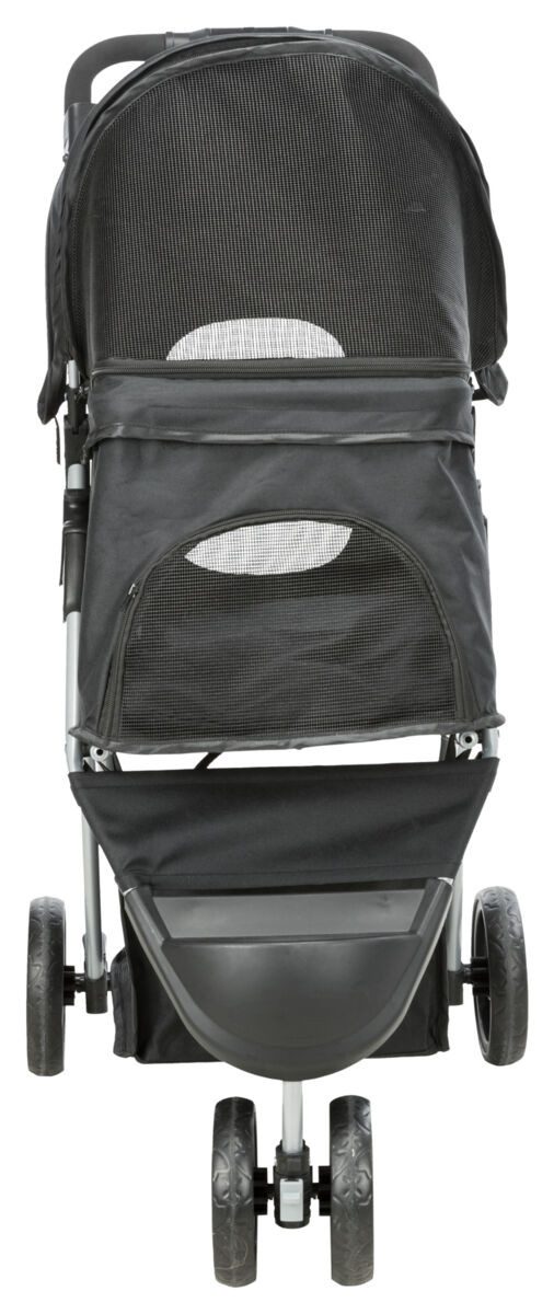 TRIXIE Hundebuggy Buggy für Hunde - schwarz - 47 × 100 × 80 cm