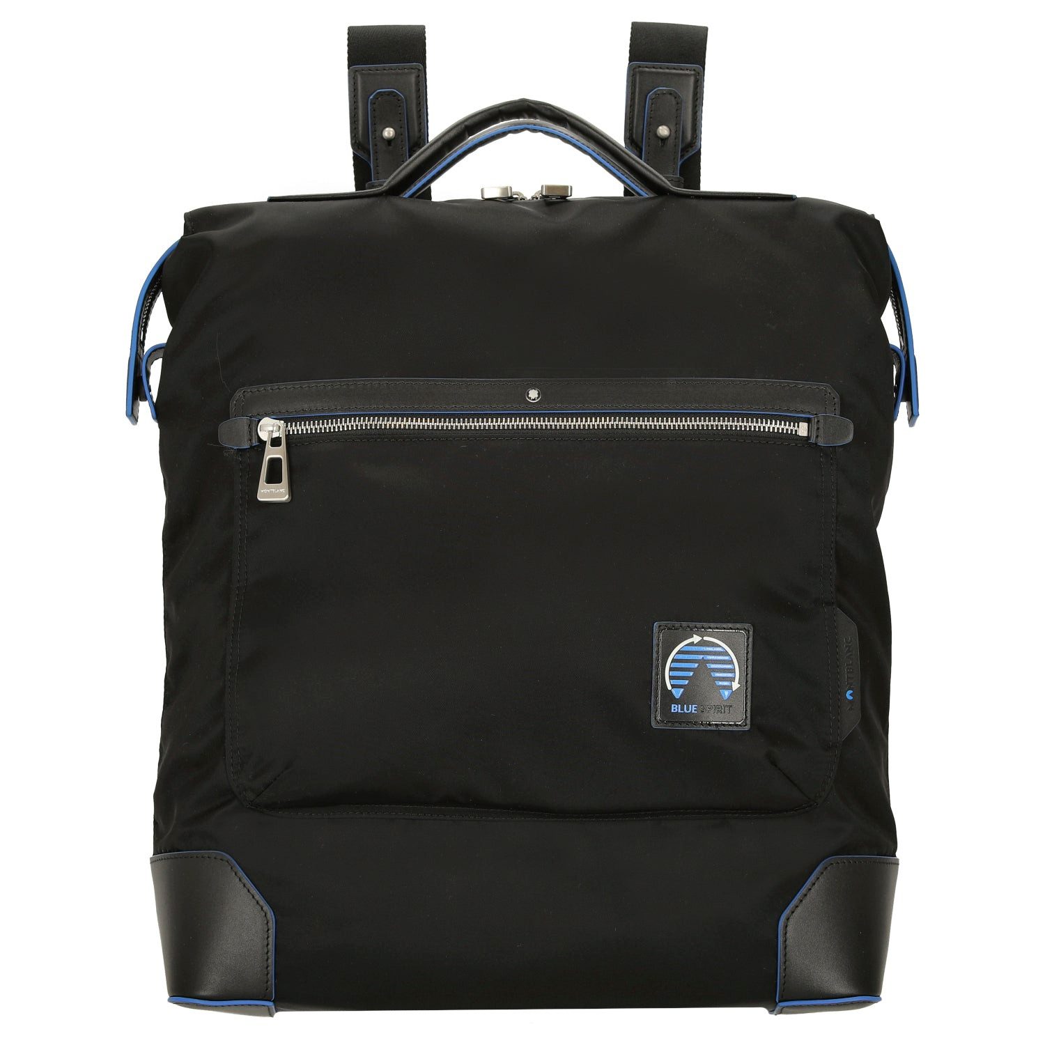 MONTBLANC Laptoprucksack Blue Spirit - Rucksack 13" 41 cm Nylon (black/blue)