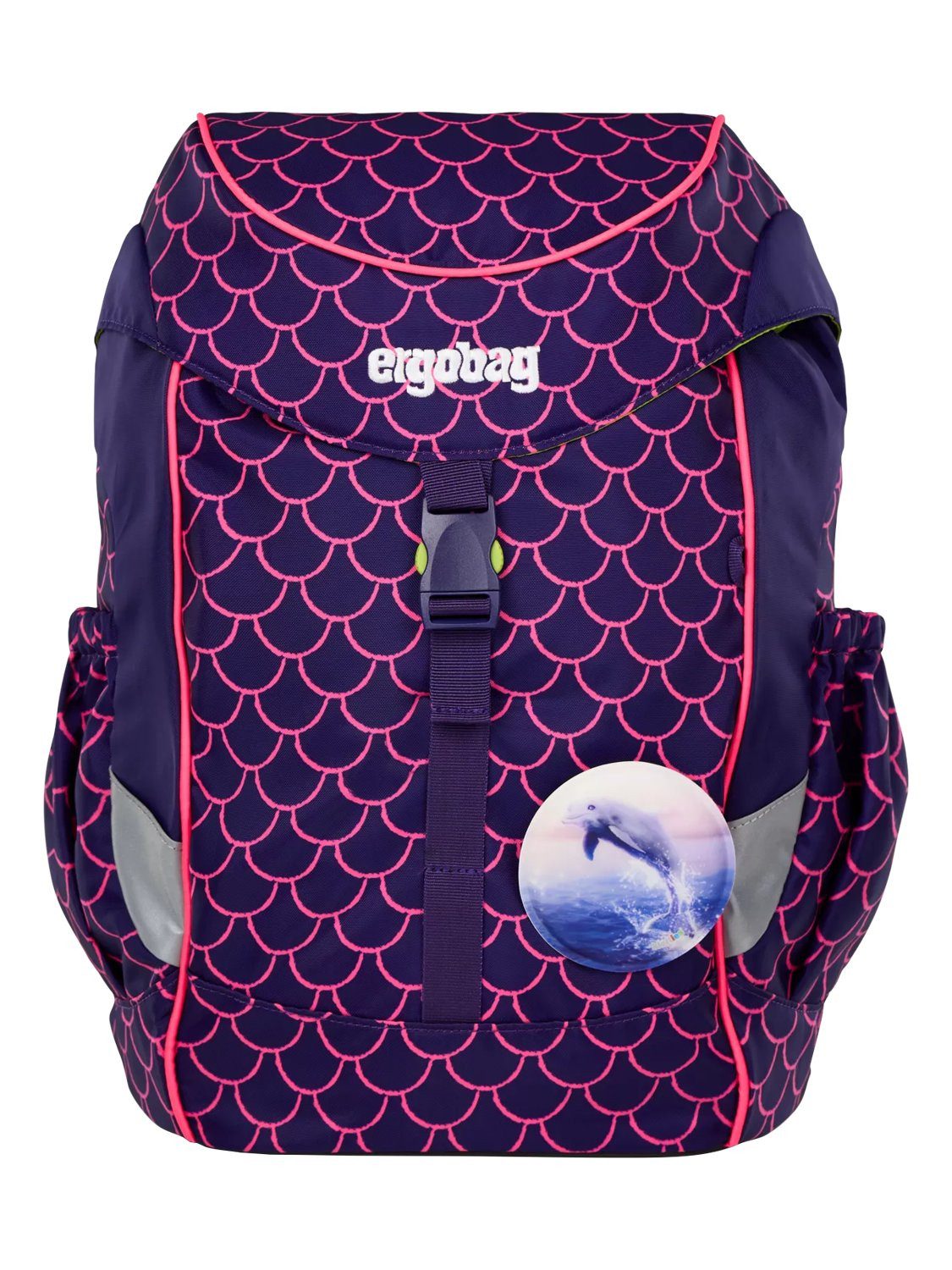 ergobag Kinderrucksack mini, mit Hüft- & Brustgurt für einen ergonomischen Sitz