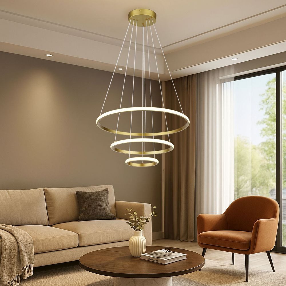 GLOBO LIGHTING LED-Hängeleuchte, LED-Leuchtmittel fest verbaut, Warmweiß, H günstig online kaufen