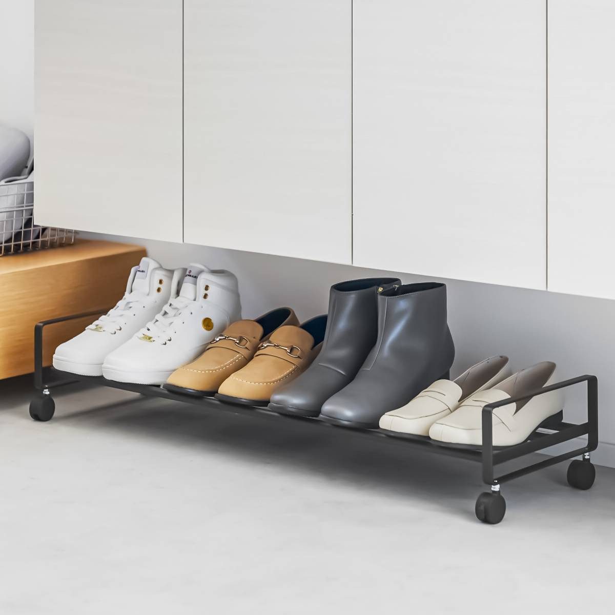 Yamazaki Schuhregal "Tower" aus Metall, mit günstig online kaufen