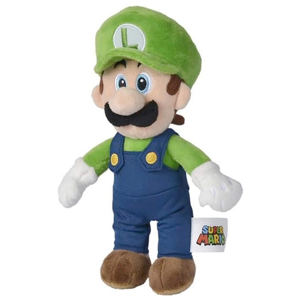 Super Mario Plüschfigur Nintendo Super Mario Plüsch Luigi, 20 cm