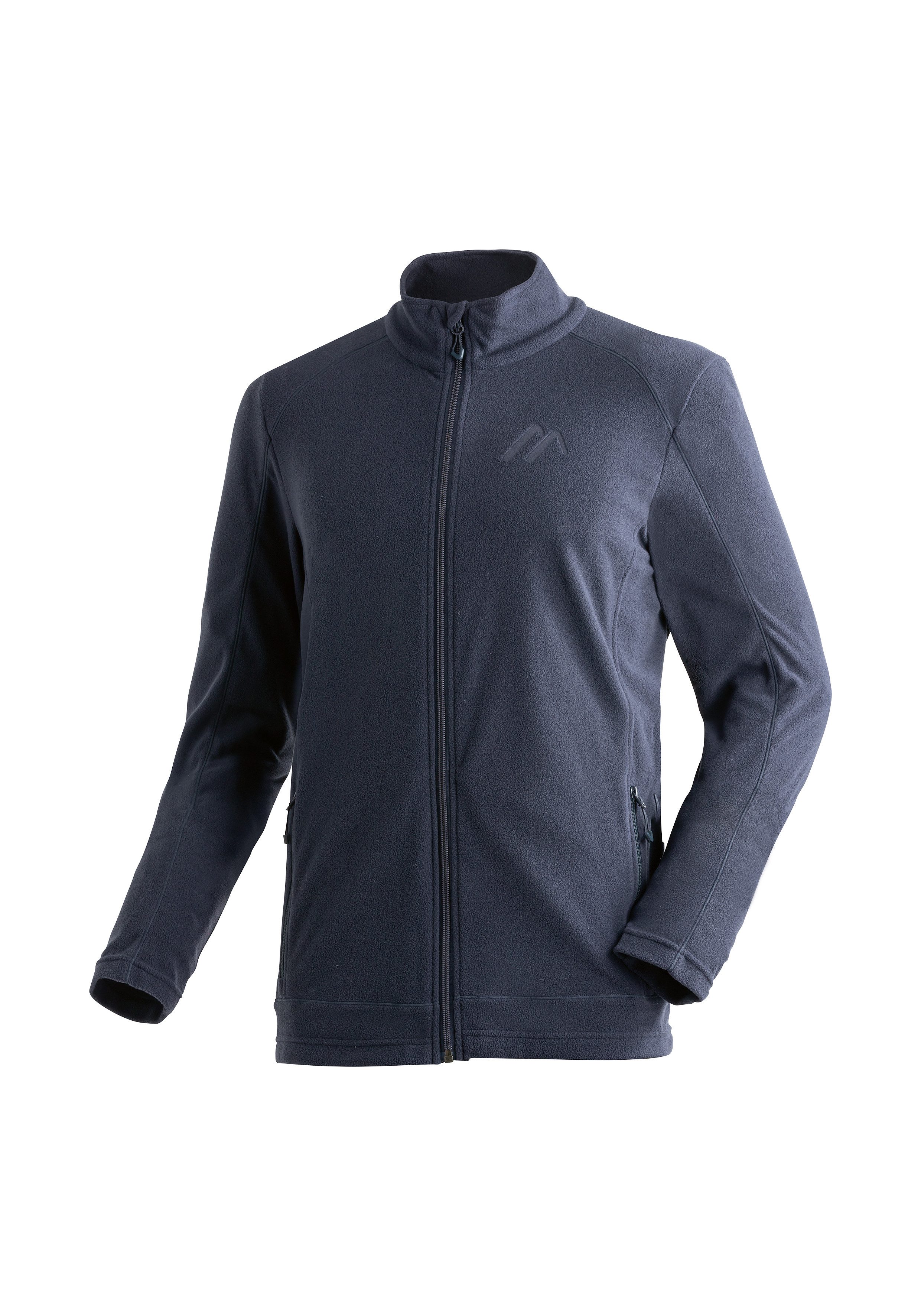 Maier Sports Fleecejacke Dennis Jacket M Herren Midlayer, pflegeleichtes Fleece mit 2 RV-Taschen