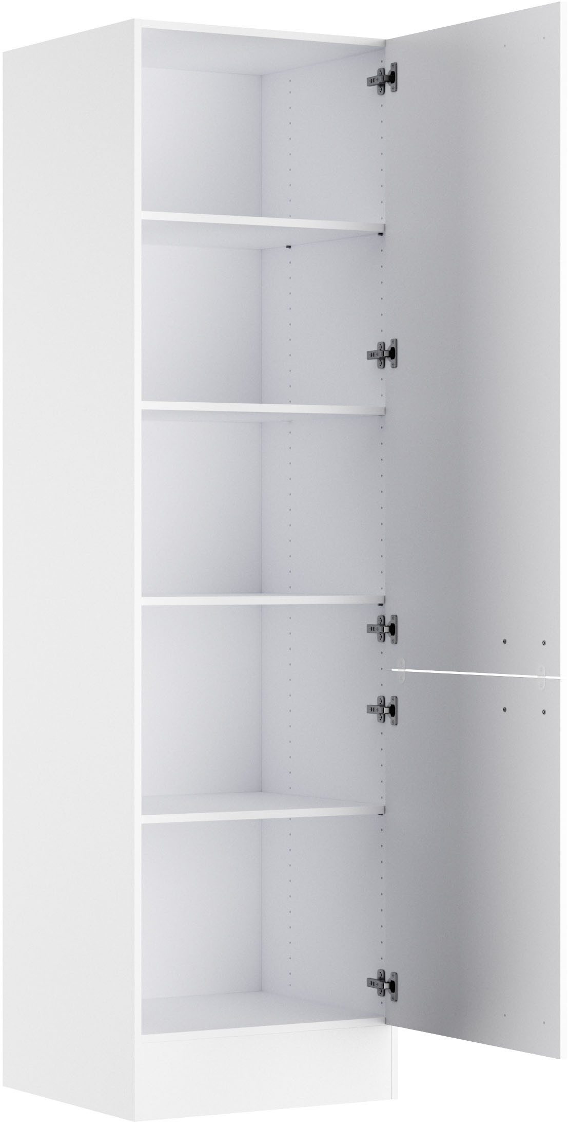 OPTIFIT Hochschrank OPTImulti Breite 60 cm, Höhe 210 cm, Tiefe 57,1 cm, mit 2 Türen, 3 Einlegeböden