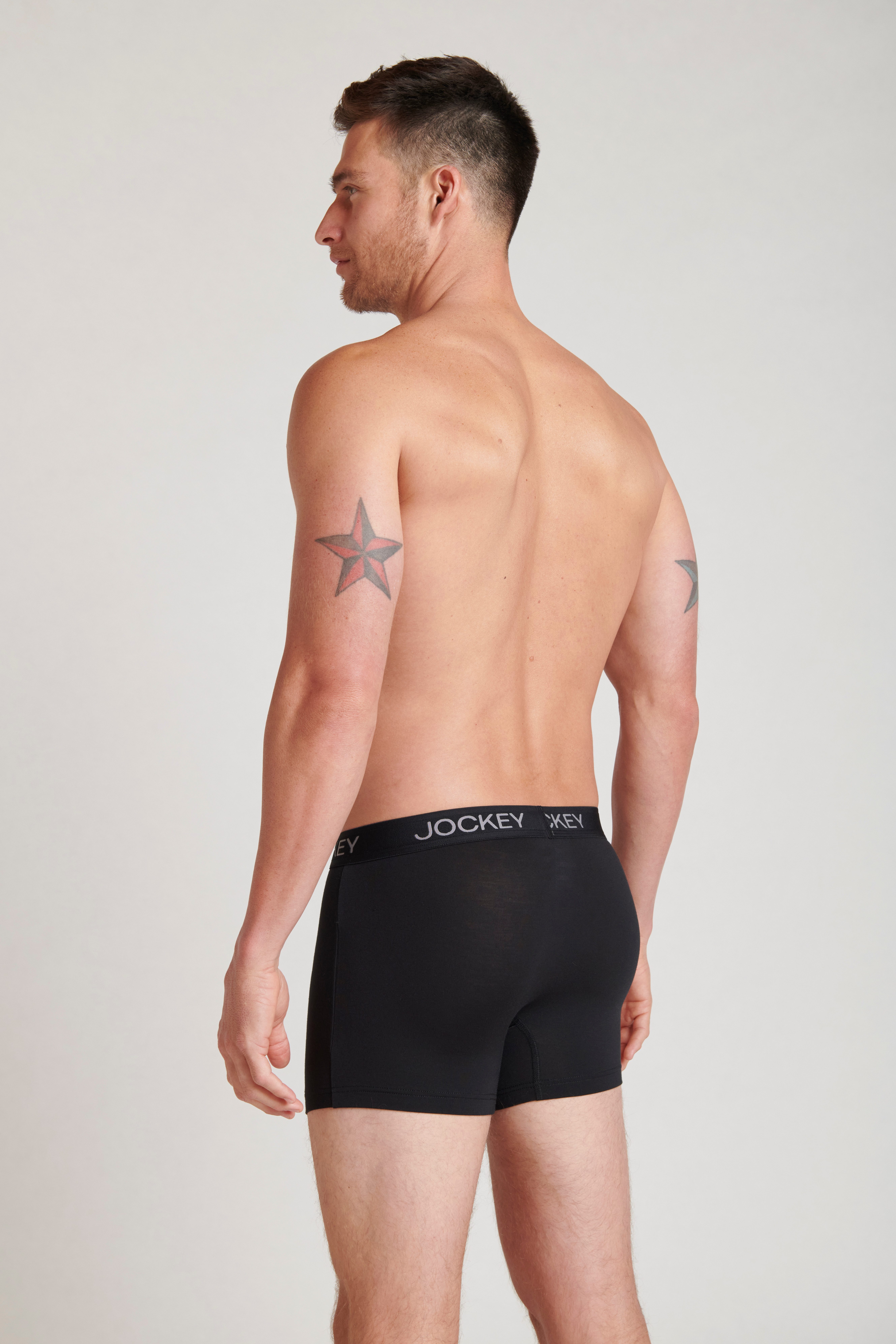 Jockey Trunk Chafe Proof Pouch (2er Pack) mittlere Bundhöhe, Logobund – Bild 5 von 5