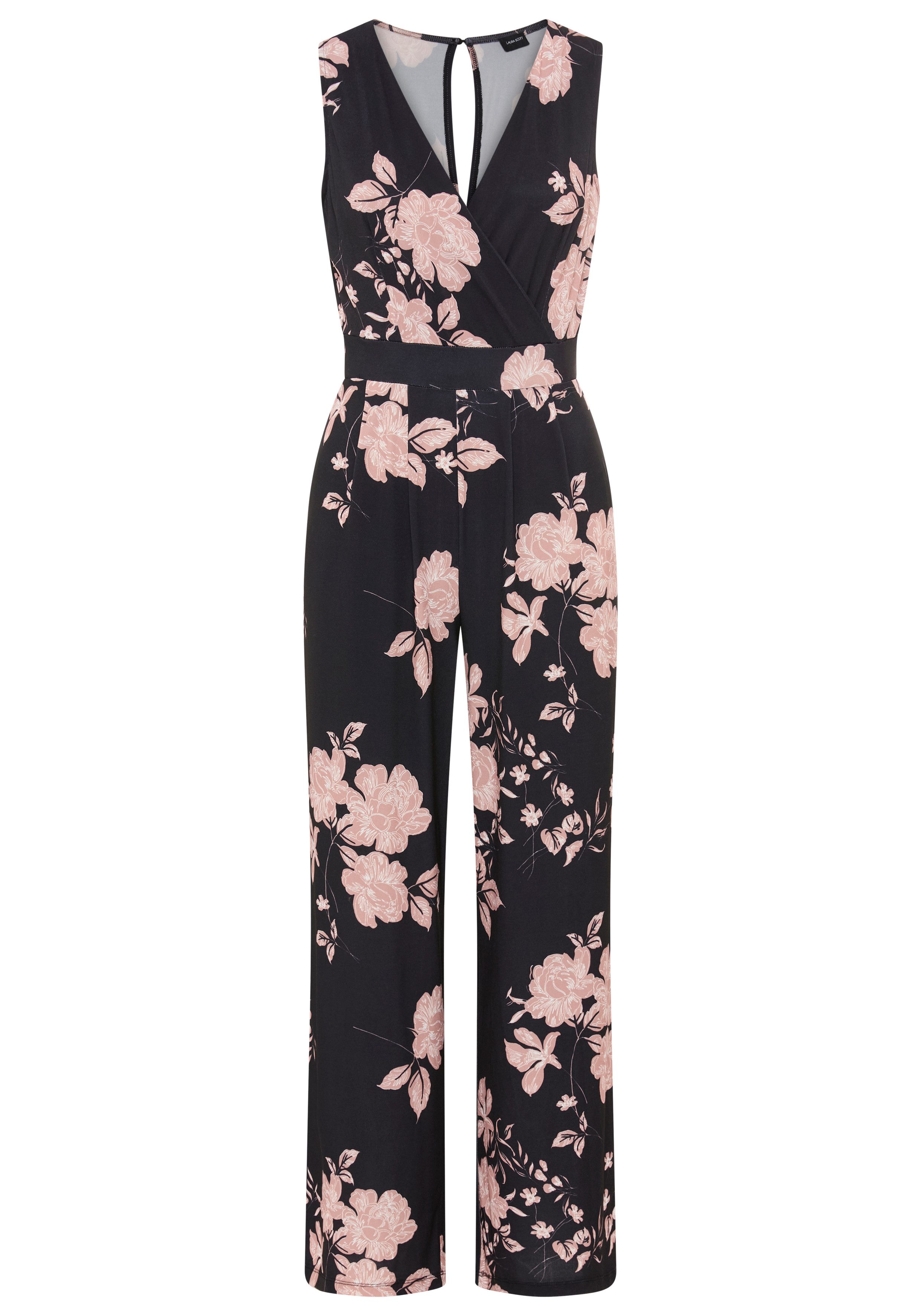 Laura Scott Jumpsuit für den eleganten Anlass mit floralem Muster. € 64,99, (€ 64,99 pro 1 Stk).