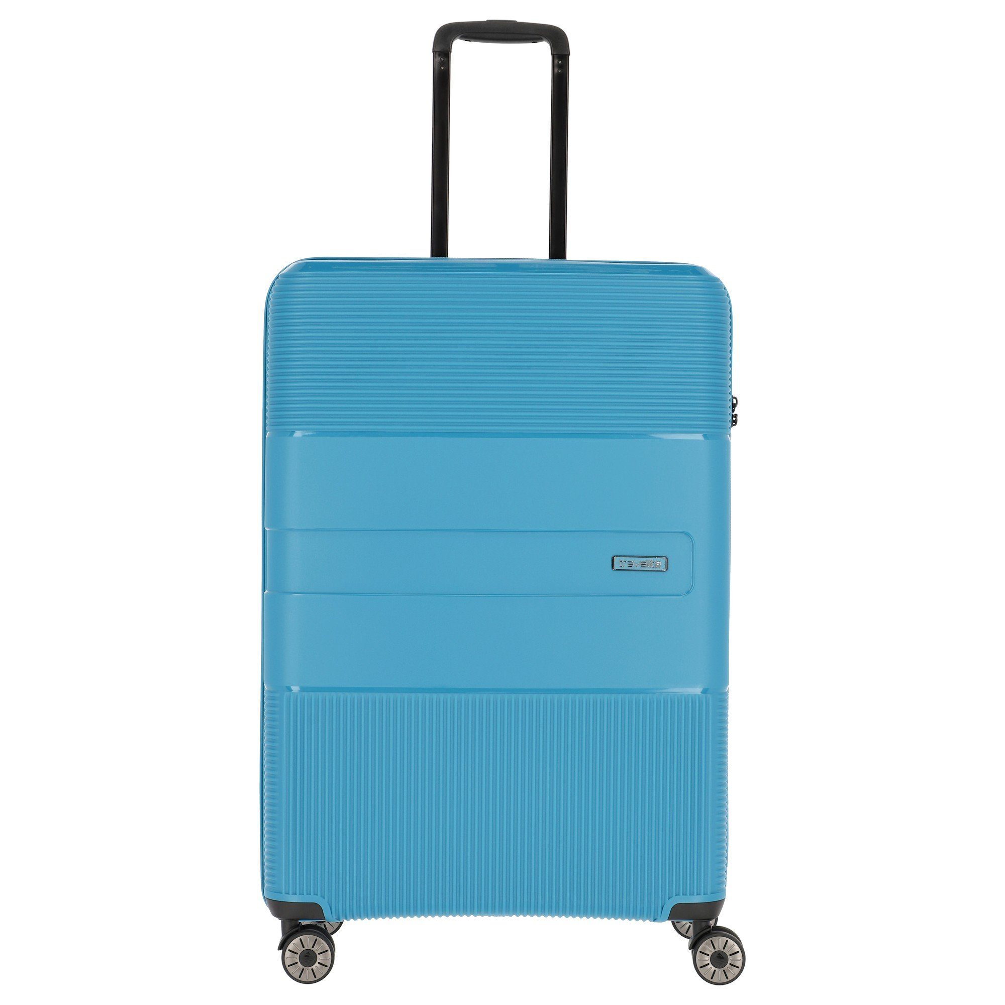 travelite Trolley Waal - 4-Rollen-Trolley L 76 cm, 4 Rollen türkis