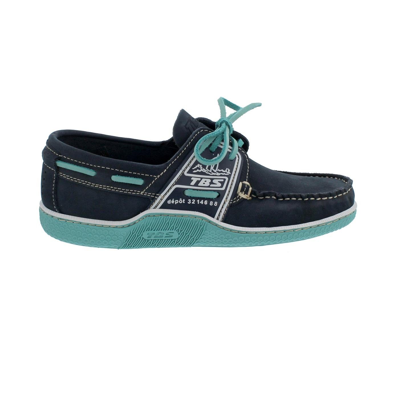 tbs TBS Globek Segelschuh, Bateau Vachette Cee Dee, Navy/ Tropical, D8Q22 Bootsschuh