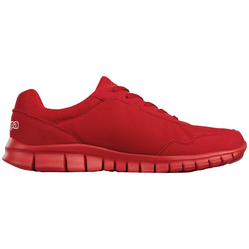 bequem Sneaker & red-white Kappa leicht besonders -