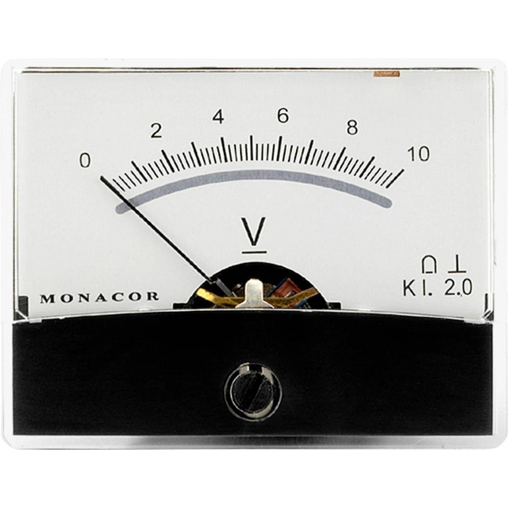 Anzeigegerät Drehspul-Einbauinstrument, 10 V 0290520