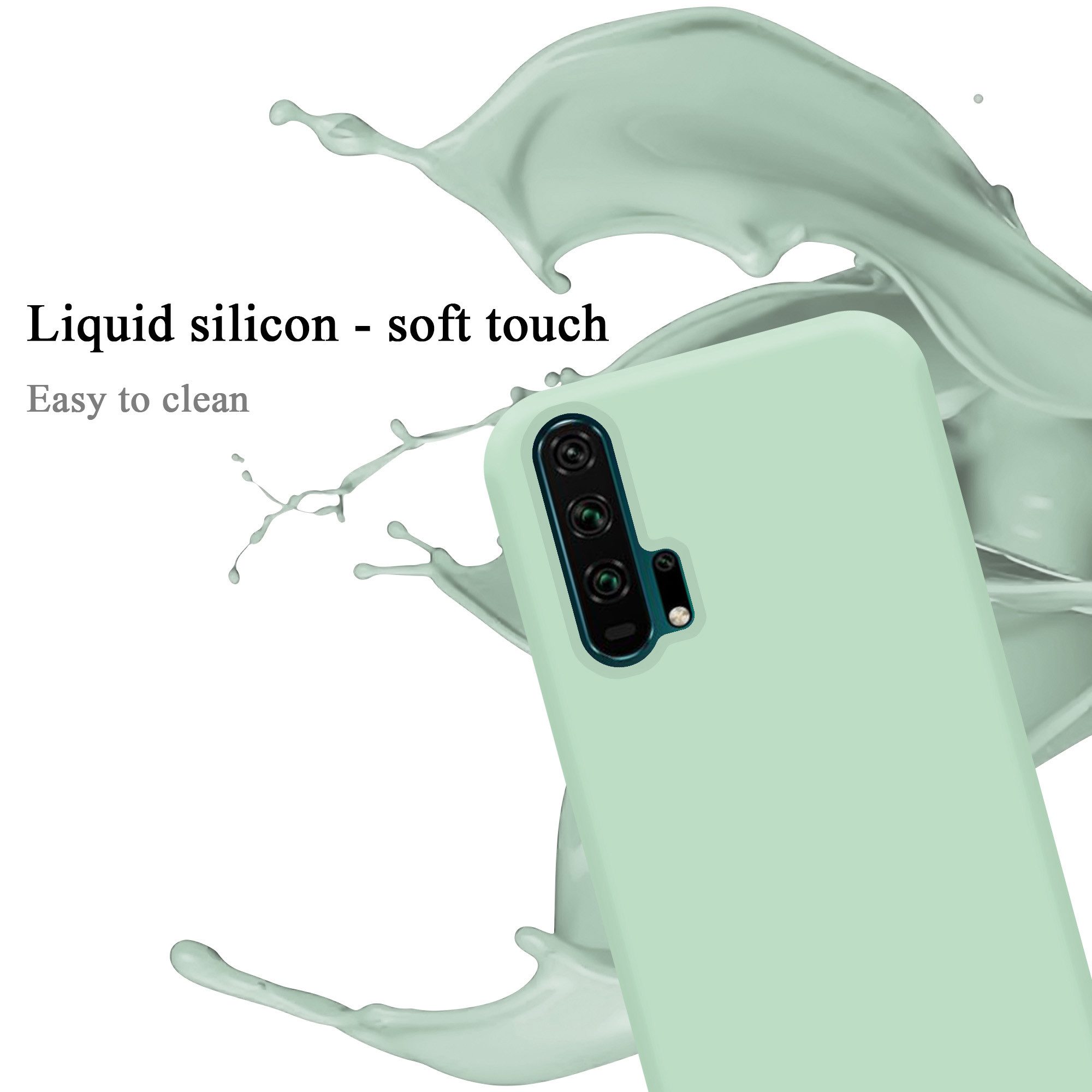 Cadorabo Handyhülle für Honor 20 PRO Hülle Honor 20 PRO, Flexible Hülle TPU Silikon Schutzhülle Back Cover Case