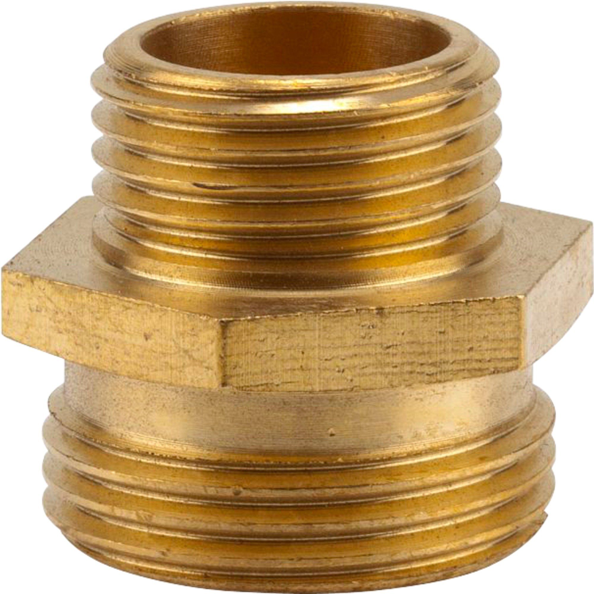 Gartenschlauch GARDENA Reduzier-Messing-Gewindenippel 26,5mm (G