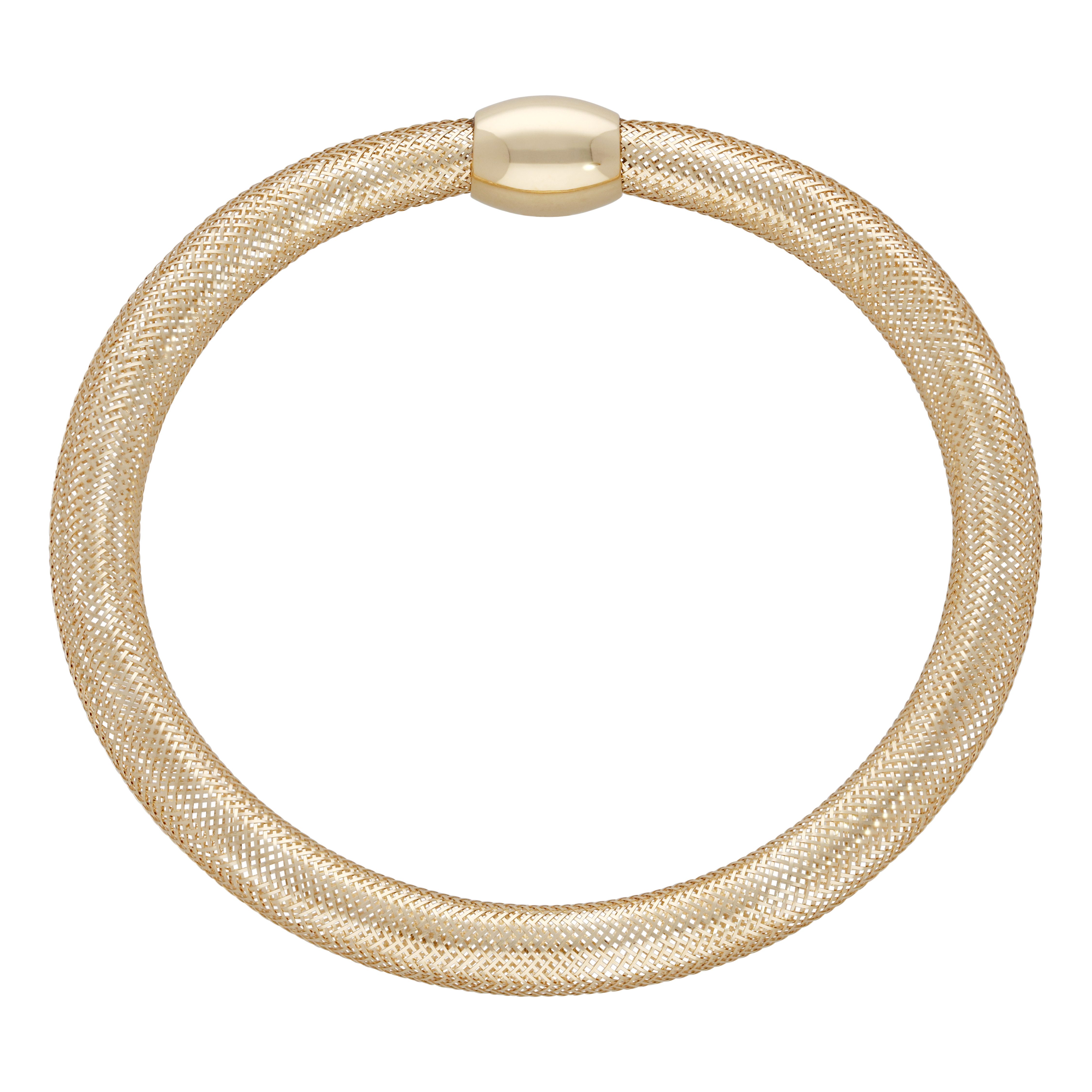 Firetti Armreif Schmuck Geschenk Gold 375 Armschmuck Armkette Meshkette