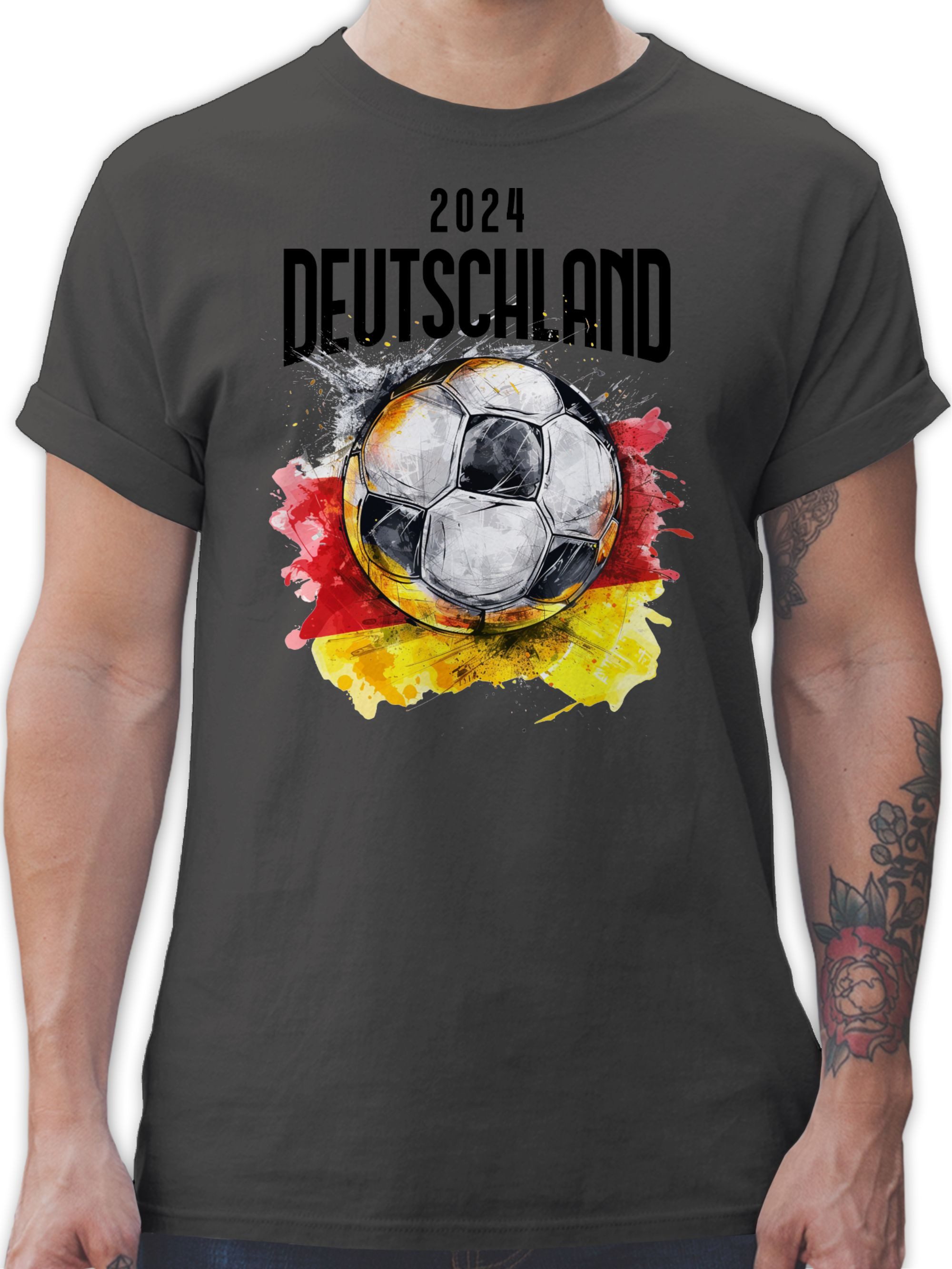 Shirtracer T-Shirt Deutschland 2025 Germany 2026 Fussball WM Fanartikel