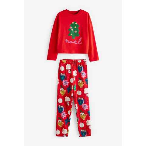Next Schlafanzug Weihnachtlicher Pyjama (2 tlg)