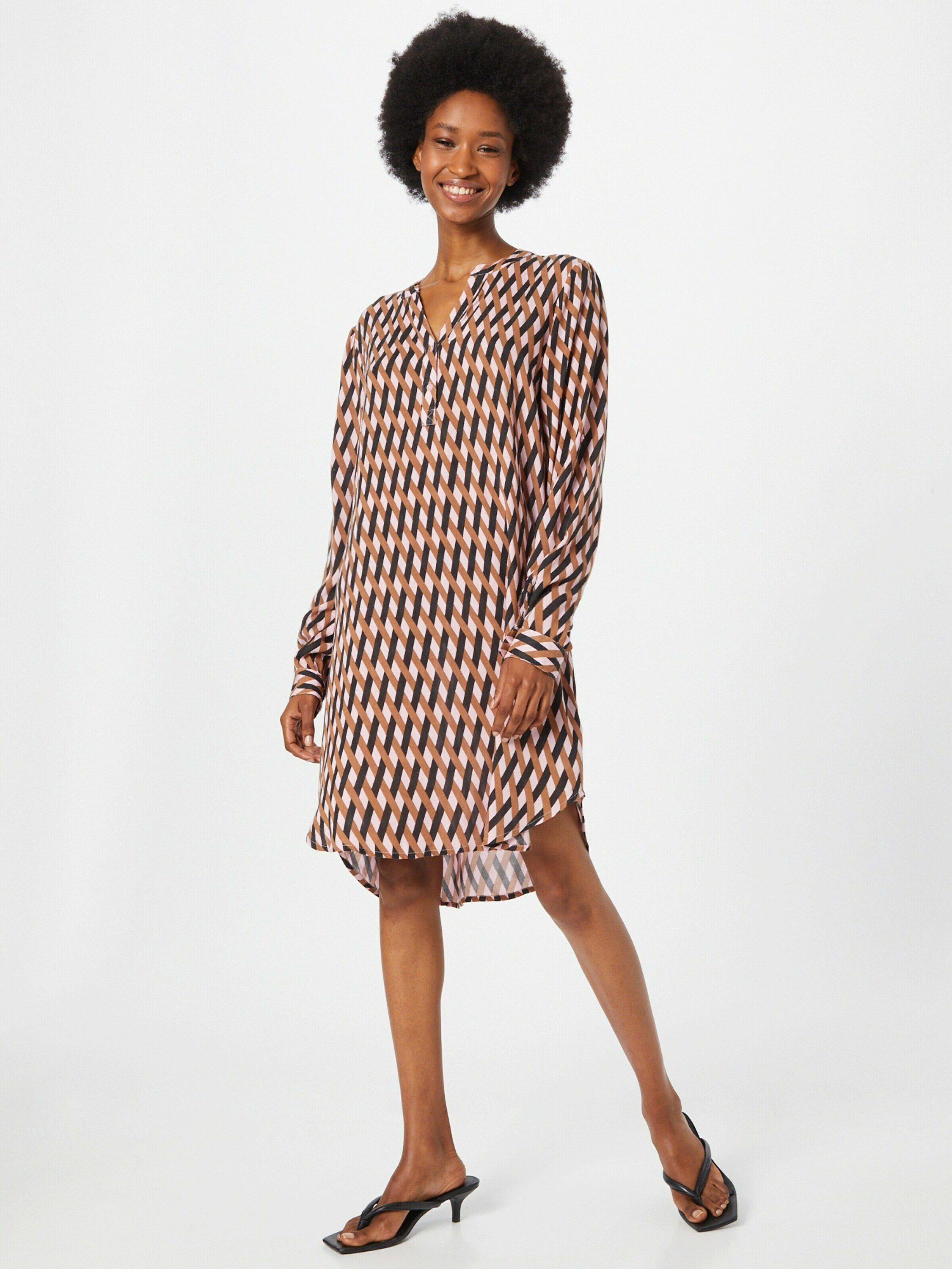 KAFFE Jerseykleid KAmarana (1-tlg) Drapiert/gerafft