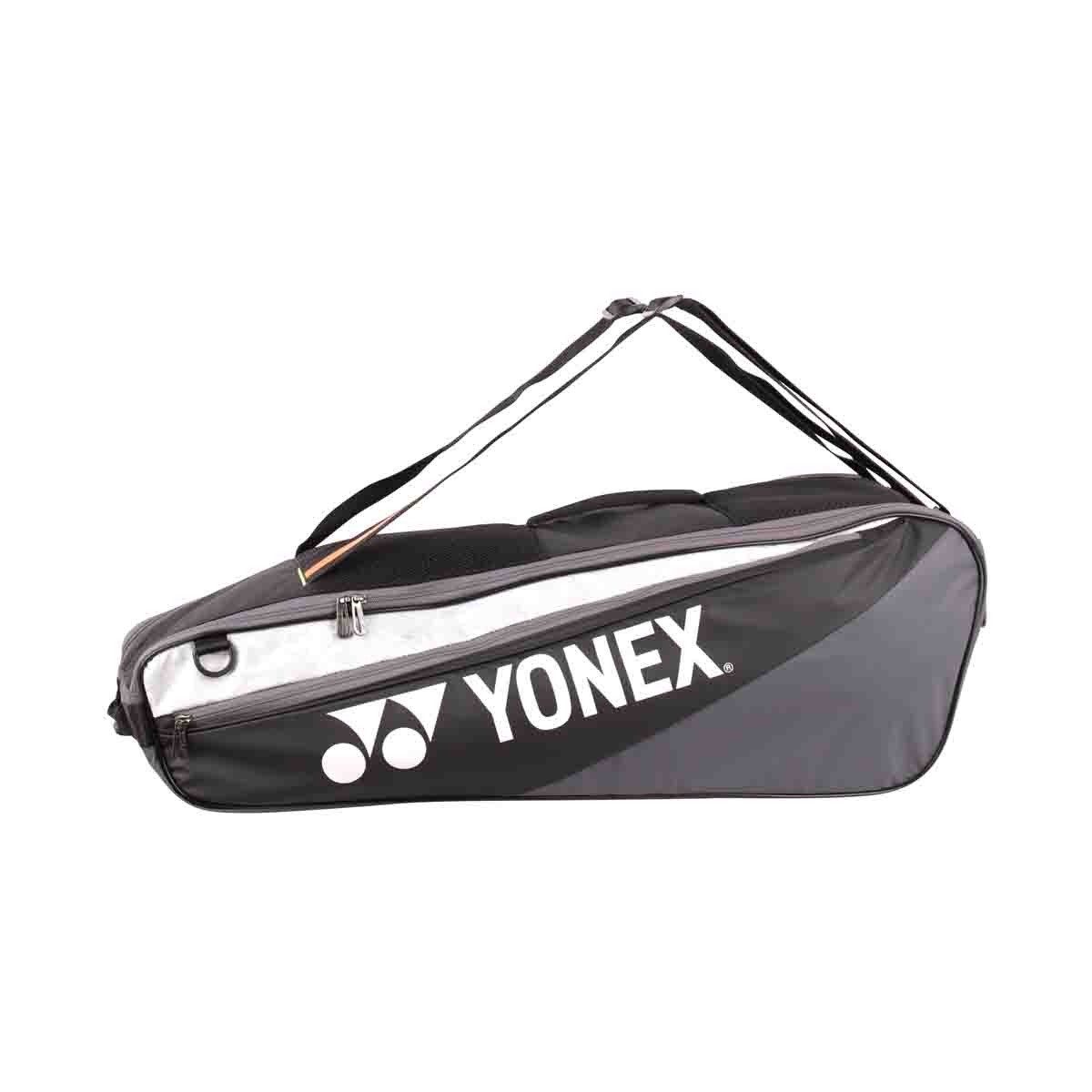 Yonex Sporttasche Racketbag Club Racket (Schlägertasche, 2 Hauptfächer) 2025 schwarz 6er