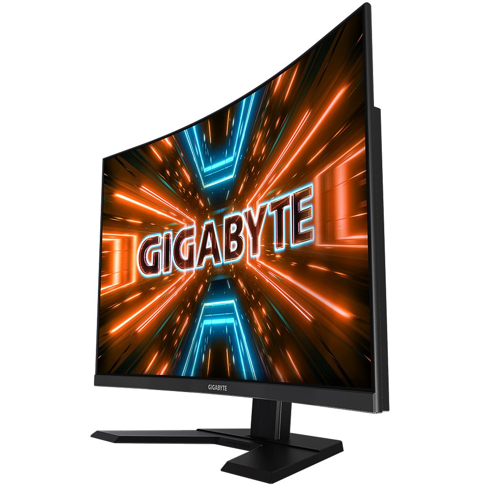 Reaktionszeit, 165 x Hz, A LCD) Curved-Gaming-Monitor 1 ms VA QHD, ", G32QC cm/32 2560 1440 px, Gigabyte (80