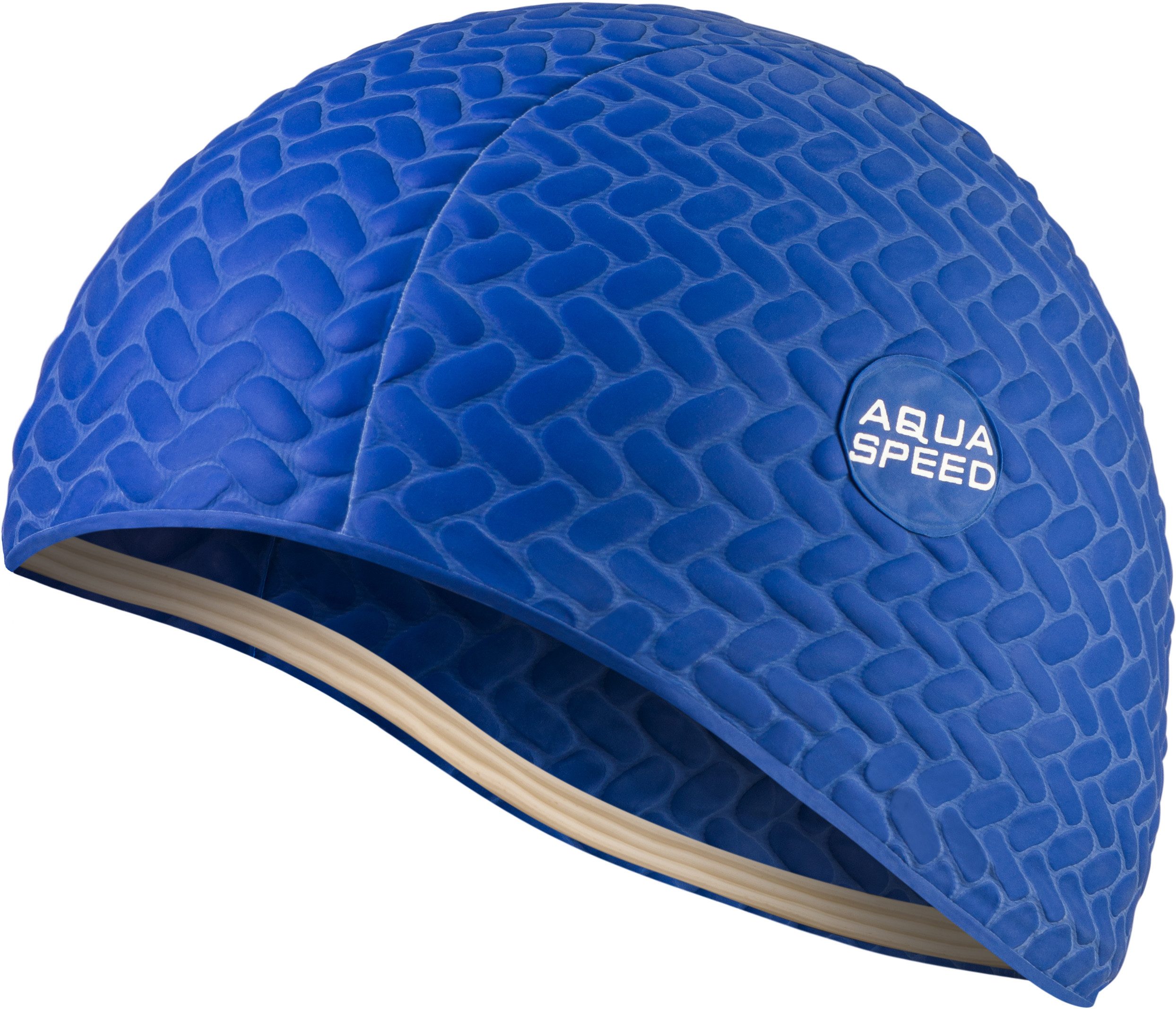 Aqua Speed Badekappe Bombasic / Bombastic TIC TAC (Schwimmkappe für Aqua Fitness), Elastische Aqua Fitness Schwimmhaube
