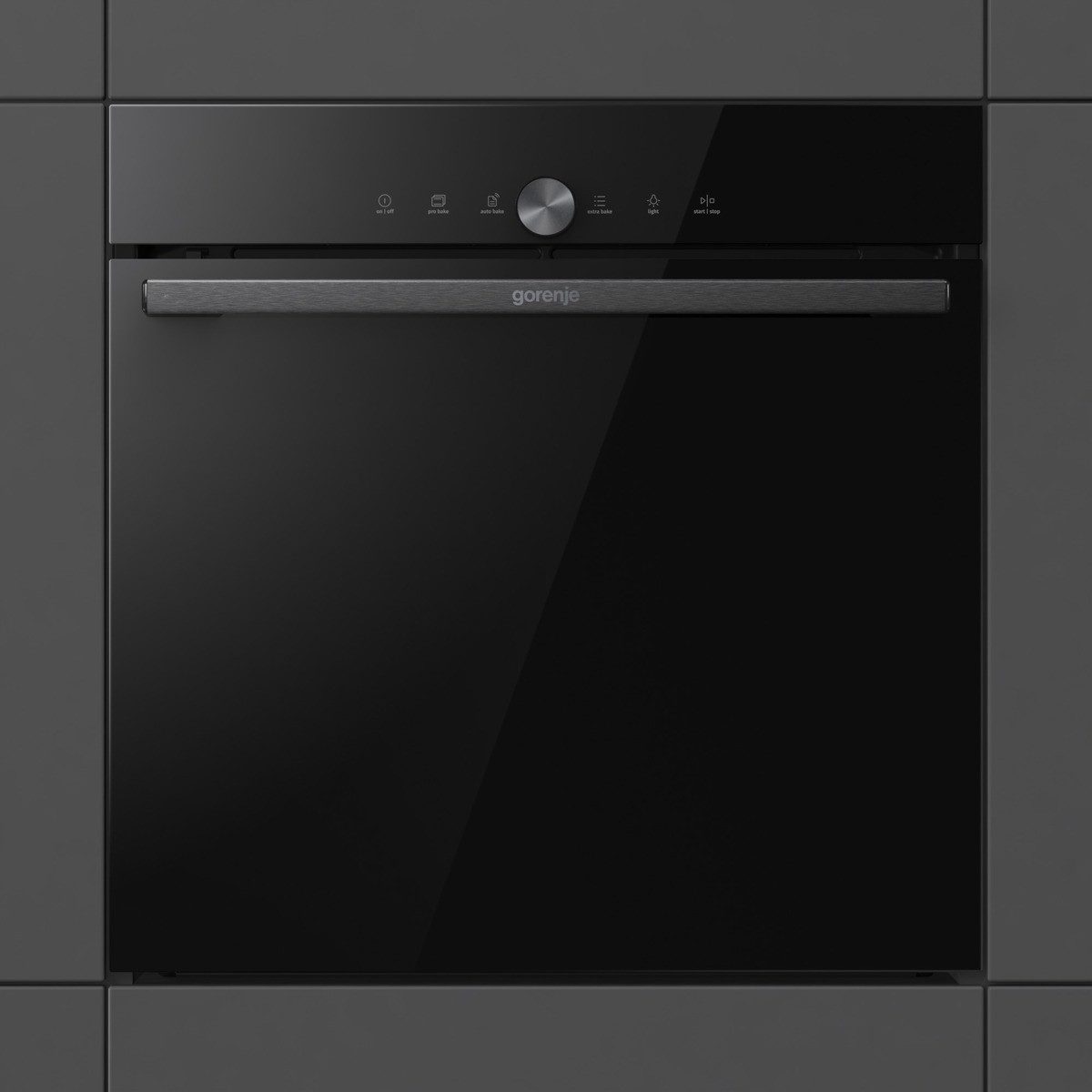 GORENJE Pyrolyse Backofen GO66E PIZZA350C, mit Vollauszug, Pyrolyse-Selbstreinigung, PizzaPlus: In 3:30 Min. bei 350 °C die perfekte Pizza zuhause backen