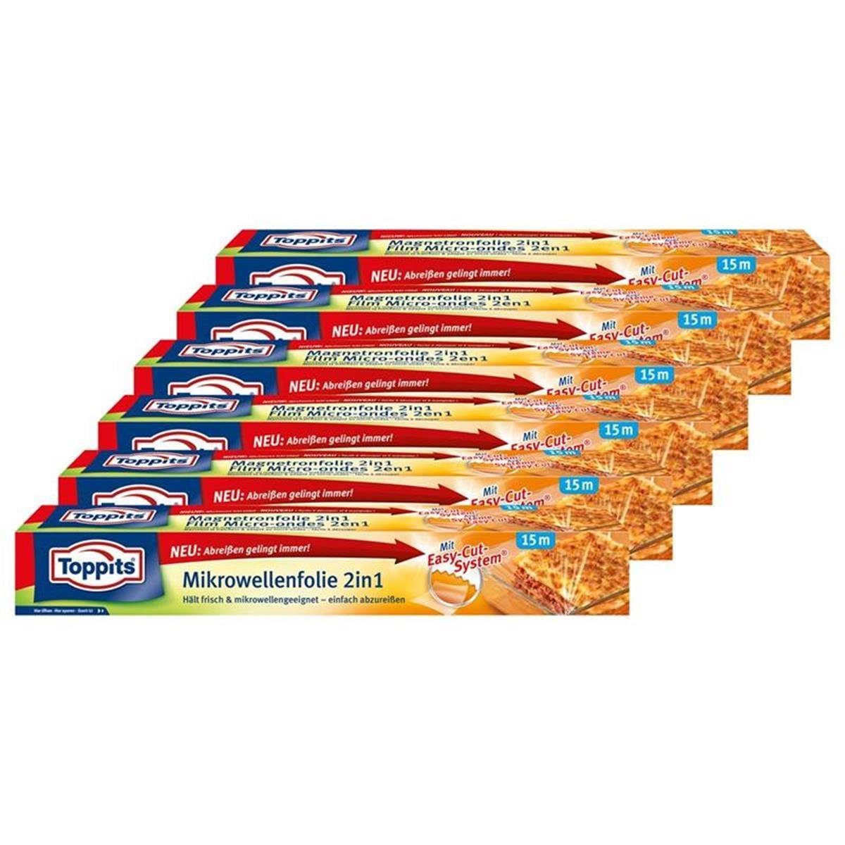 Toppits Küchenorganizer-Set Toppits Mikrowellen- Frischhalte-Folie 2in1 günstig online kaufen