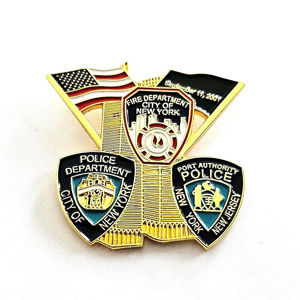 hegibaer Pinnnadel 11. September 2001 World Trade Center USA Trauer Pin 0422, Pin, Anstecker