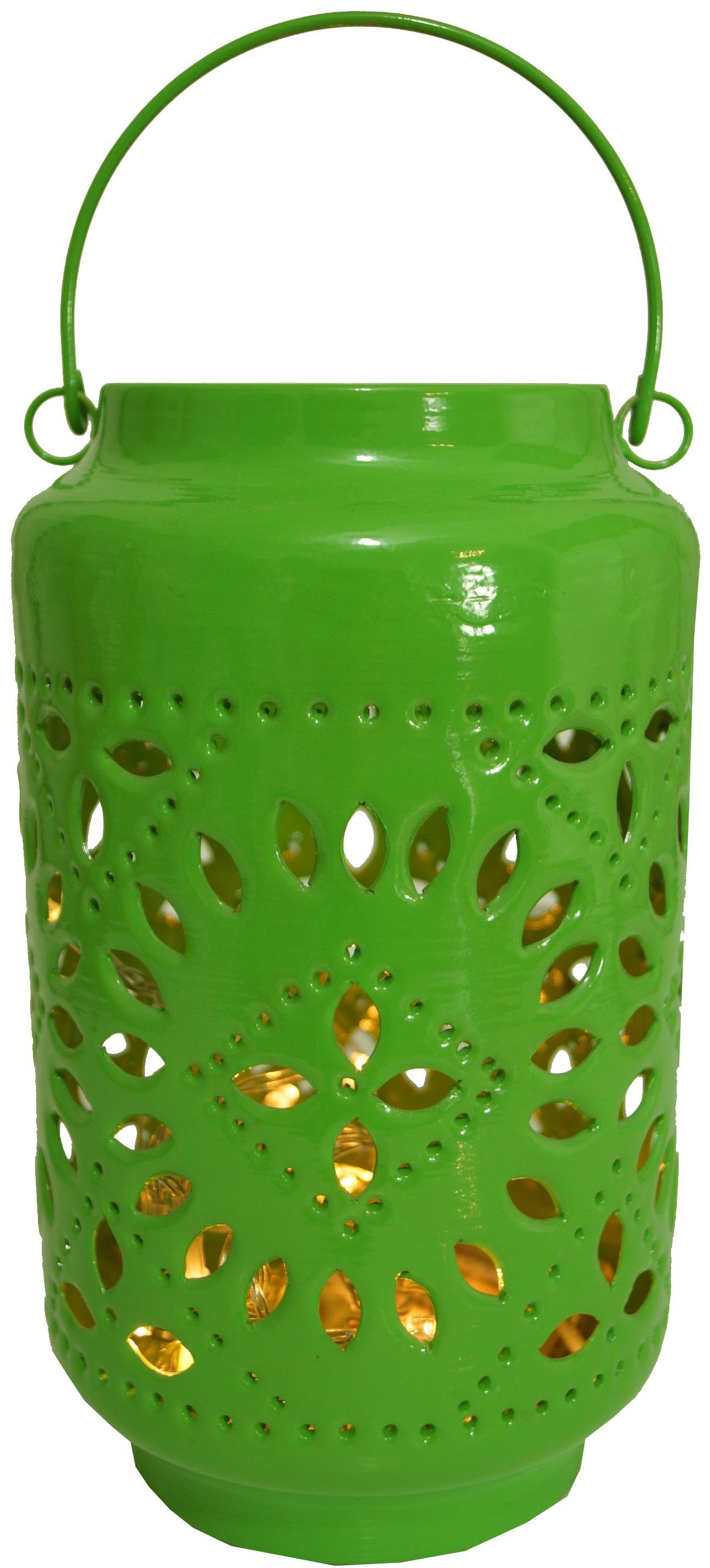Guru-Shop Windlicht Metall-Laterne, Windlicht, Gartenlaterne in 5..
