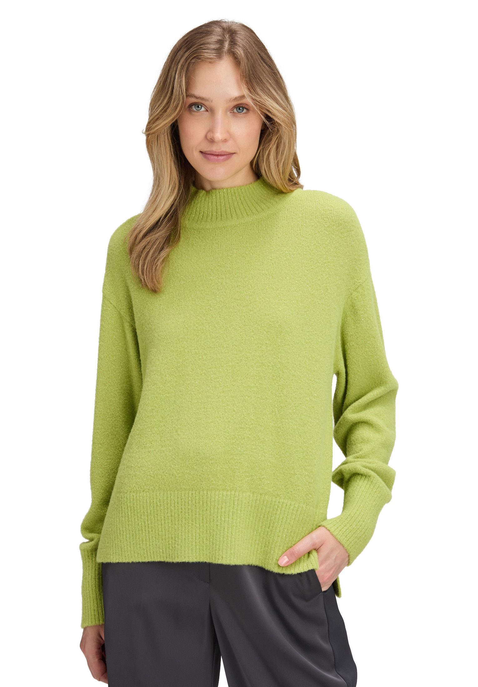 Betty Barclay Strickpullover Damen Strickpullover mit Lurexfaden (1-tlg) günstig online kaufen