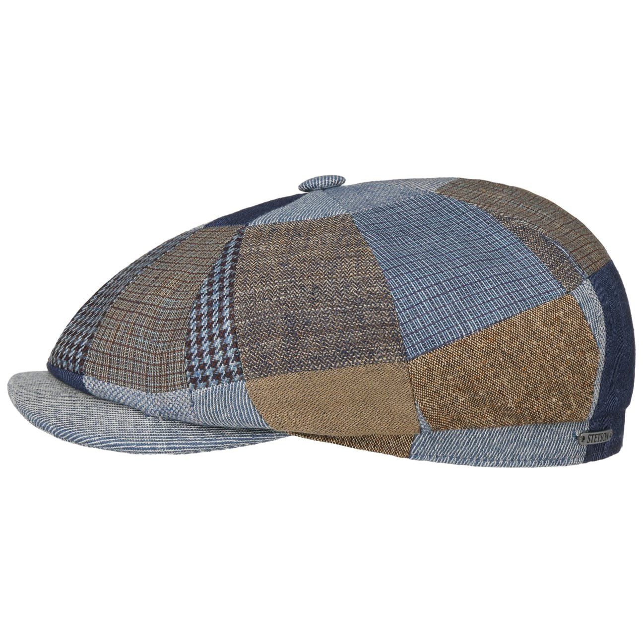 Stetson Flat Cap (1-St) Schirmmütze mit Schirm, Made in the EU