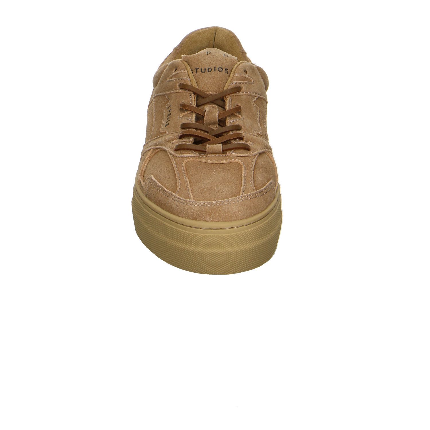 Copenhagen Studios Copenhagen Cph65 Velour Schnürschuhe beige Schnürschuh