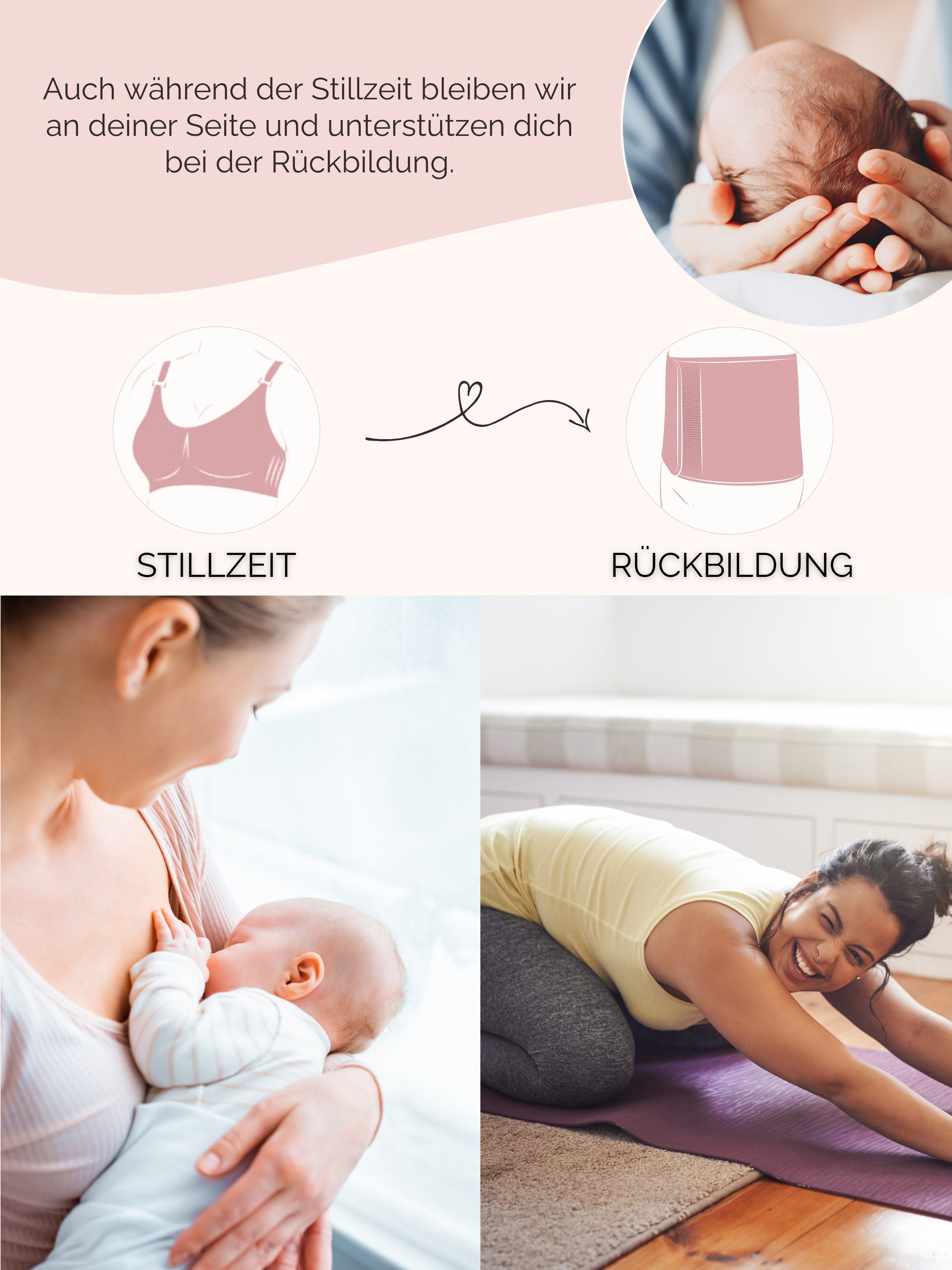 Herzmutter BH-Verlängerung 2er/3er Haken - BH-Erweiterung - Mehrerpack