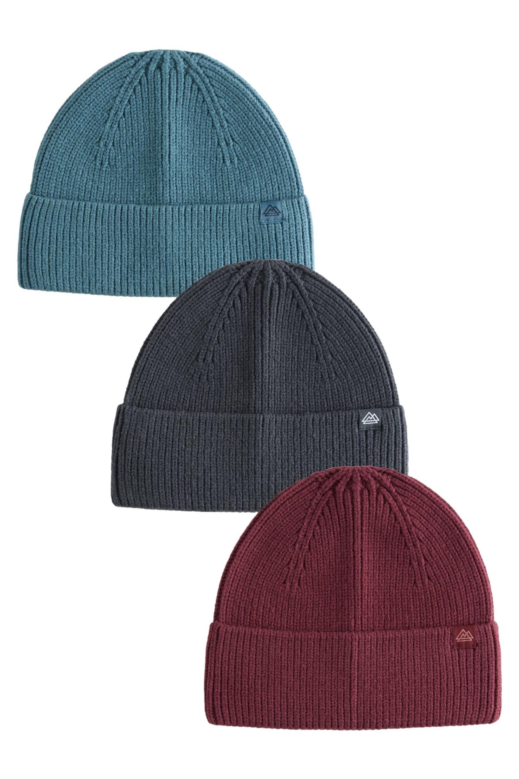 Next Beanie Strickmützen im 3-er Pack (3-St)