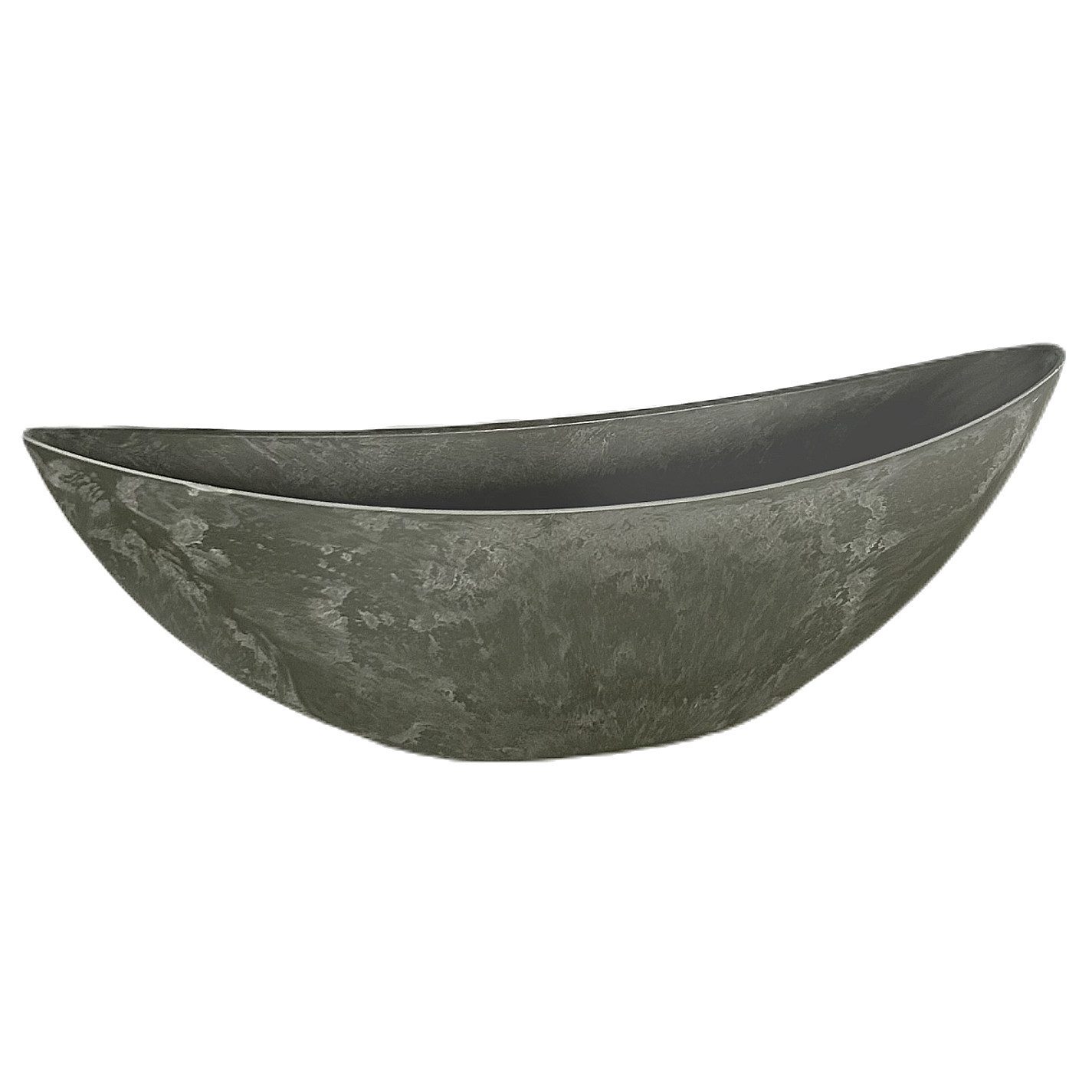 Macosa Home Pflanzschale Pflanzschale Schiff grau günstig online kaufen