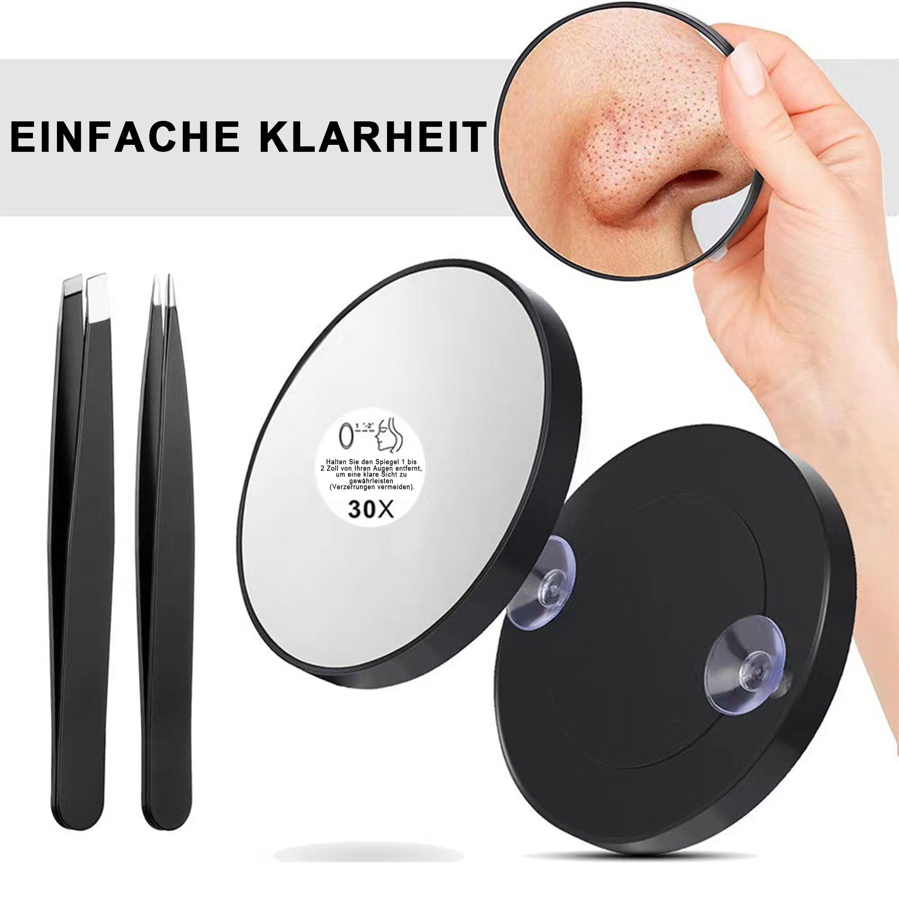 Senmudi Kosmetikspiegel 3 Stück 10X 20X günstig online kaufen